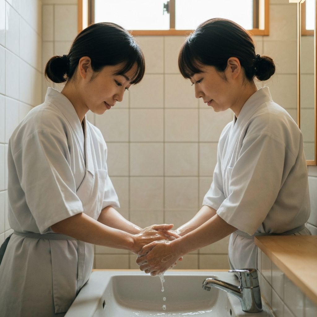 手洗いによる予防